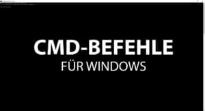 cmd Befehle